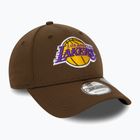 Vyriška New Era Repreve 9Forty Los Angeles Lakers beisbolo kepuraitė tamsiai ruda