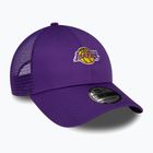 Vyriška New Era Home Field 9Forty Trucker Los Angeles Lakers beisbolo kepuraitė violetinė