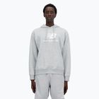 Vyriškas džemperis New Balance Stacked Logo French Terry Hoodie athletic grey
