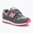 Vaikiški batai New Balance 373's V2 grey/pink