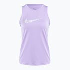 Moteriškas bėgimo tank topas Nike One Graphic TT lilac bloom/white