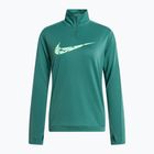 Moteriškas bėgimo džemperis Nike Swoosh Dri-FIT 1/4-Zip Mid bicoastal/vapor green