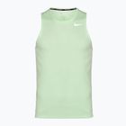 Vyriškas bėgimo tank topas Nike Dri-Fit Miler vapor green