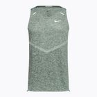 Vyriškas bėgimo tank topas Nike Dri-Fit Rise 365 vintage green/heather