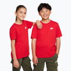 Vaikiški marškinėliai Nike Sportswear university red