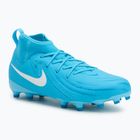 Vaikiški futbolo batai Nike Phantom Luna 2 Academy FG/MG blue fury/white