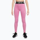 Vaikiškos tamprės Nike Pro Dri-FIT magic flamingo/white