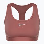 Treniruočių liemenėlė Nike Swoosh Medium Support canyon pink/white