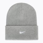 Žieminė kepurė Nike Peak Swoosh Beanie dark grey heather/white