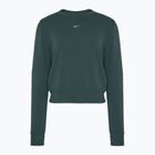 Nike Dri-FIT One Crew Neck French Terry moteriškas džemperis vintage green/ black