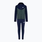 Vaikiškas sportinis kostiumas Nike Sportswear obsidian/ vintage green/ obsidian/ white