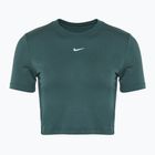 Moteriški marškiniai Nike Sportswear Essential vintage green / white