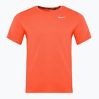 Vyriški bėgimo marškinėliai Nike Miler Dri-Fit UV light wild mango