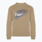 Vaikiškas džemperis Nike Sportswear Standard Issue Crew-Neck khaki