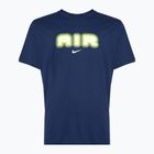 Vyriški marškinėliai Nike Air Graphic midnight navy/volt