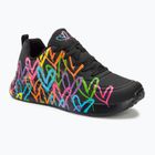 Moteriški batai SKECHERS Uno Lite Heart Of Hearts black/multi