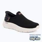 Moteriški batai SKECHERS Go Walk Flex Sunset Rose black