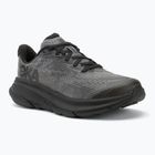 HOKA Clifton 9 black/carbon black vaikiški bėgimo bateliai