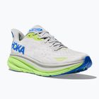 Vyriški bėgimo bateliai HOKA Clifton 9 Wide stardust/electric cobalt