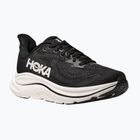 Moteriški bėgimo bateliai HOKA Clifton 10 Wide black/white