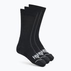 Kojinės HOKA Crew Run Sock 3 poros black/black/black