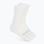 Kojinės HOKA Crew Run Sock 3 poros white/white/white