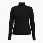 Moteriškas termoaktyvus džemperis Smartwool Classic Thermal Merino Base Layer 1/4 Zip Boxed juodas