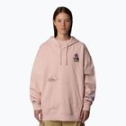 Džemperis The North Face Mountain Cleanup Over Hoodie pink moss