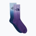 Kojinės The North Face Everyday Crew Dip Dye 2 poros purplemint/peakpurple/mystichaze/estateblue