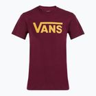 Vyriški marškinėliai Vans Mn Vans Classic burgundy/spicy mustard