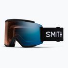 Slidinėjimo akiniai Smith Squad XL black/chromapop pro photochromic blue mirror