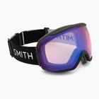 Slidinėjimo akiniai Smith Sequence OTG black/chromapop pro photochromic blue mirror