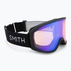 Slidinėjimo akiniai Smith Reason OTG black/blue sensor mirror