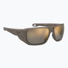 Vyriški akiniai nuo saulės Under Armour Attack MD S3 brwn metlzed/gold mirror oleophobic
