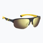 Vyriški akiniai nuo saulės Polaroid PLD 7059/S matte black yellow/gold polarized high contrast