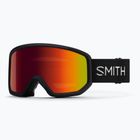 Slidinėjimo akiniai Smith Transfer black/red sol-x mirror