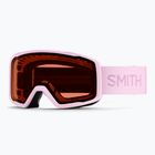 Slidinėjimo akiniai Smith Tribute S2 pink frost/rc36 rose copper antifog