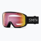 Slidinėjimo akiniai Smith Blazer S1-S2 black/photochromic red sensor mirror