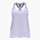 Moteriškas treniruočių tank topas Under Armour Knockout Tank salt purple/white