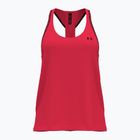 Moteriškas treniruočių tank topas Under Armour Knockout Tank racer red/black