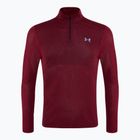 Vyriškas bėgimo džemperis Under Armour Seamless Stride 1/4 Zip racer red/reflective