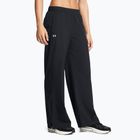 Moteriškos kelnės Under Armour Rival Wide Leg black / white