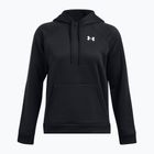 Moteriška "Under Armour" vilnonė striukė su gobtuvu UA Armour black/white