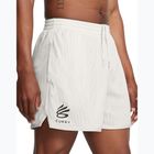 Vyriški krepšinio šortai Under Armour Curry Splash Short white clay/black