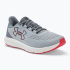 Under Armour Charged Pursuit 3 Big Logo mod gray/titan gray/black vyriški bėgimo bateliai