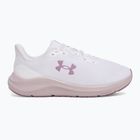 Moteriški bėgimo bateliai Under Armour Charged Pursuit 4 white/white/purple prime