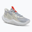 "Under Armour Jet' 23 mod gray/ares red/white" krepšinio bateliai