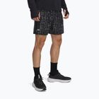 Vyriški bėgimo šortai Under Armour Launch 7" Print castlerock / anthracite / reflective