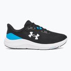 Vyriški bėgimo batai Under Armour Charged Pursuit 4 black/electric blue/white
