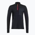 Vyriškas bėgimo džemperis Under Armour Trail Run Quarter Zip black/reflective